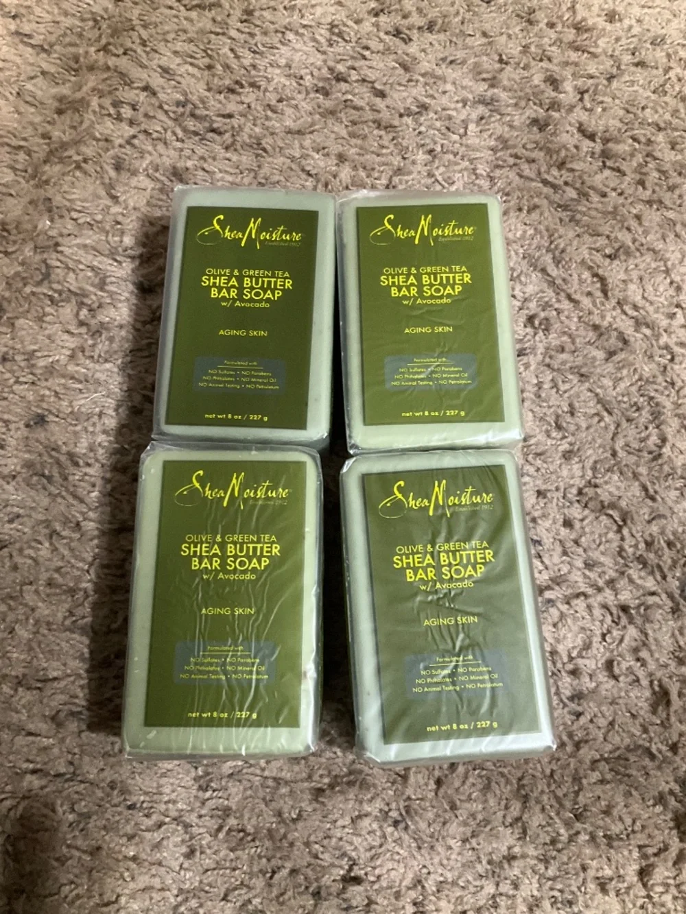 4-SheaMoisture Bundle Bar Soaps
